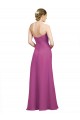 Fabricants Baie sauvage Trapèze Mousseline Longue Robes demoiselle d'honneur